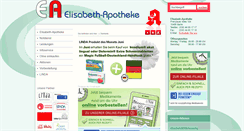 Desktop Screenshot of elisabeth-apotheke-berlin.de